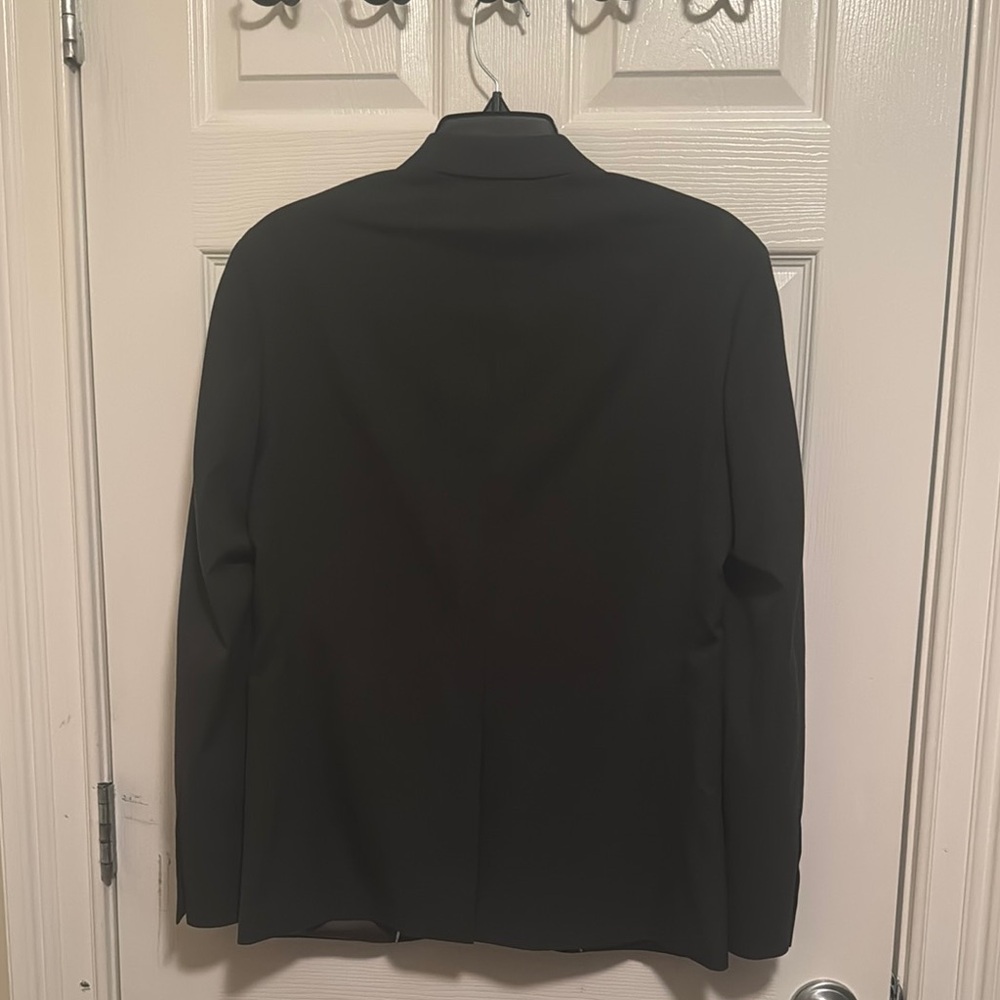 Full Murano Dark Gray Slim Fit Suit with White Shirt - Picture 3 of 10